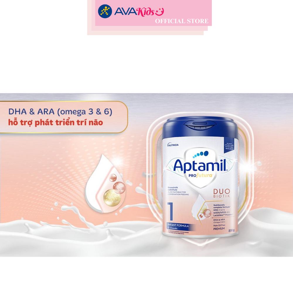 Sữa bột Aptamil Profutura Duobiotik số 1 800g (0 - 6 tháng)