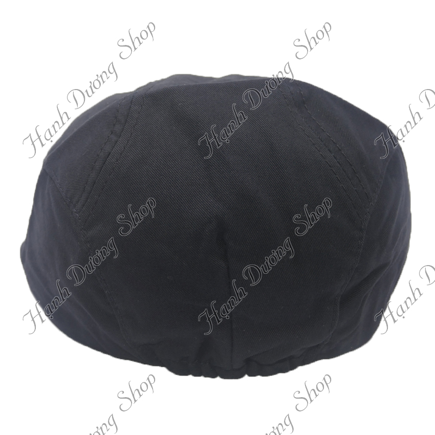 Nón beret bít đuôi, thiết kế mỏ vịt độc đáo, quà tặng cho người trung niên, vòng đầu 58cm - Hạnh Dương