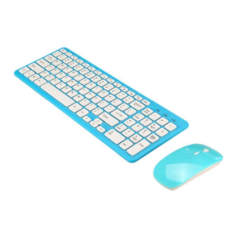 Cực Sô Cô La Bàn Phím Và Chuột Protable Mini Bàn Phím Chuột Combo Bộ Dành Cho Máy Tính Bảng Và Laptop Máy Tính Máy Tính