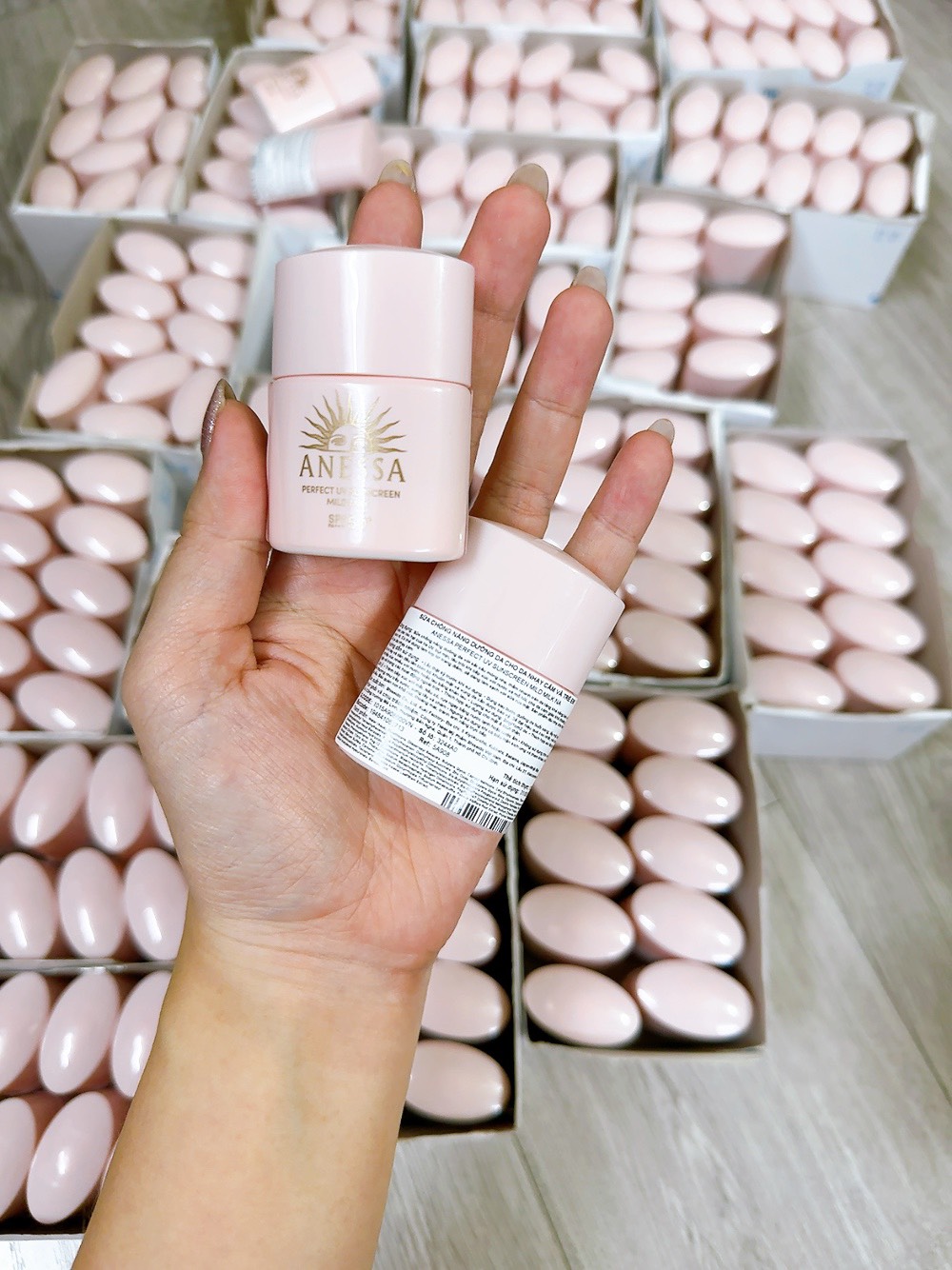 Mini 12ml Kem Chống Nắng Perfect UV Sunscreen Mild Milk