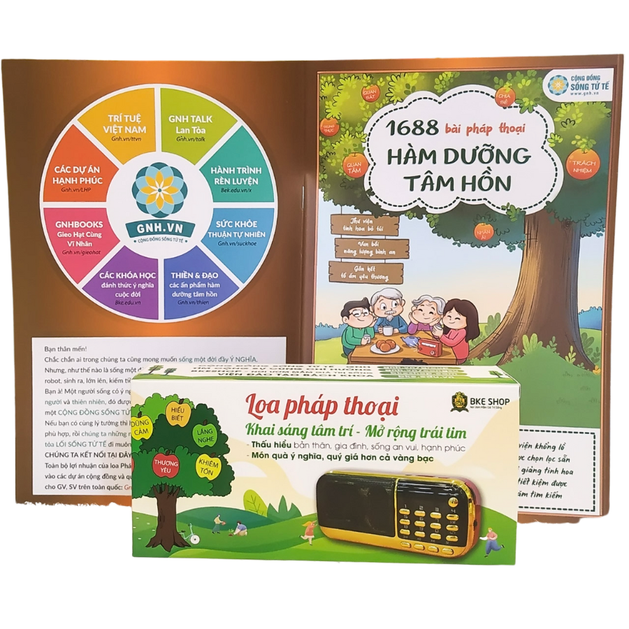 Loa Pháp Thoại Craven Truyền Thống - 1688 Bài Hàm Dưỡng Tâm Hồn - Hàng Chính Hãng