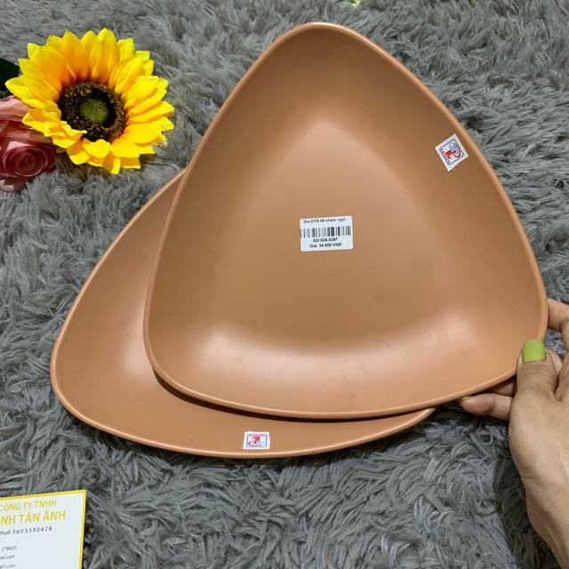 Dĩa nhựa DTG 09 màu nhám ngói