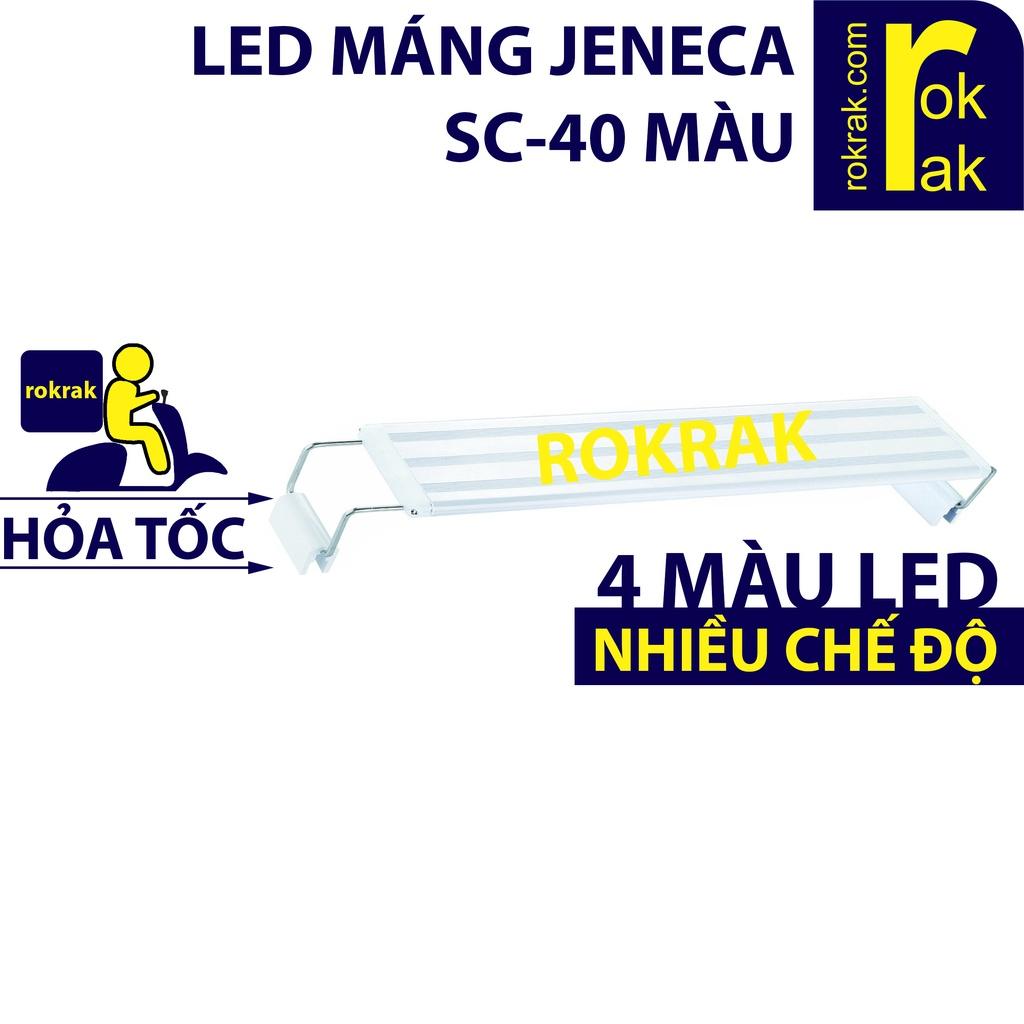 LED Máng Thủy Sinh SC-40 Jeneca dùng cho hồ 40 45 cm TRẮNG XANH / ĐỔI MÀU WRGB