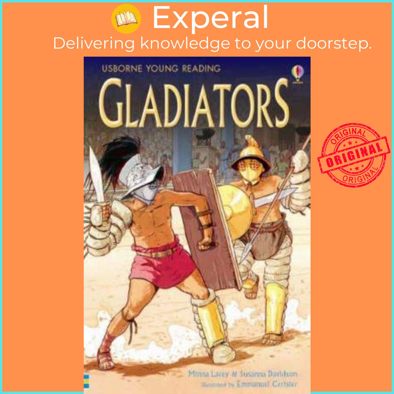 Sách - Gladiator by Minna Lacey (UK edition, hardcover)