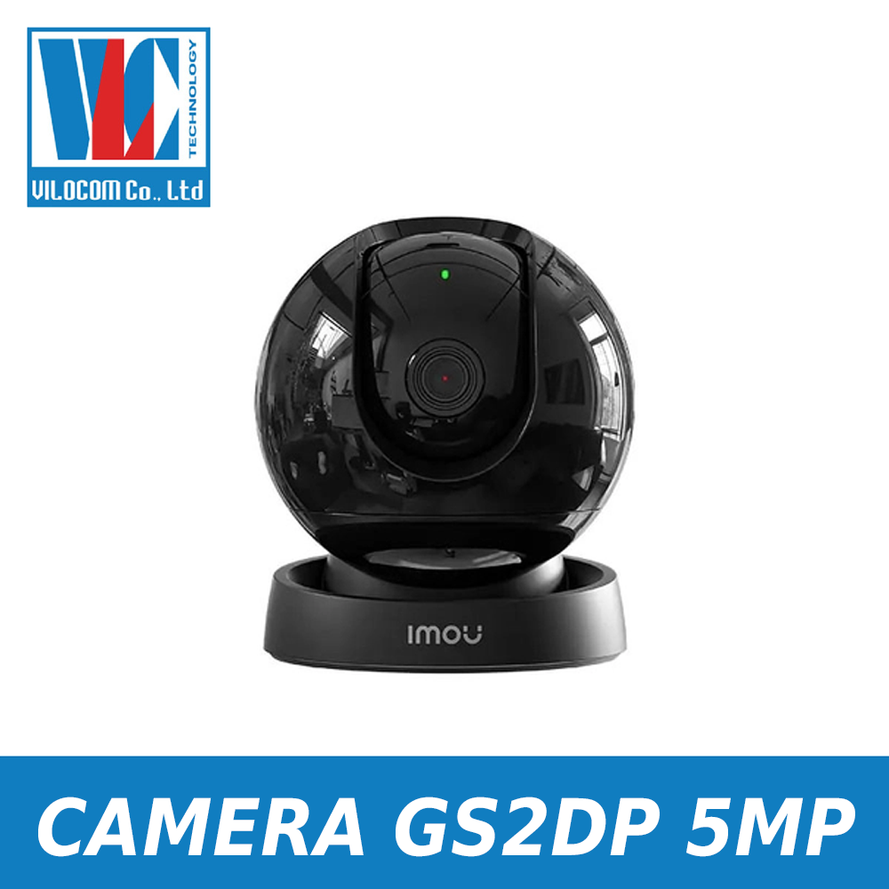Camera Wifi Imou IPC-GS2DP-5K0W Hỗ trợ các tính năng AI thông minh như phát hiện con người, phát hiện chuyển động, Theo dõi đối tượng Smart Tracking -Hàng chính hãng