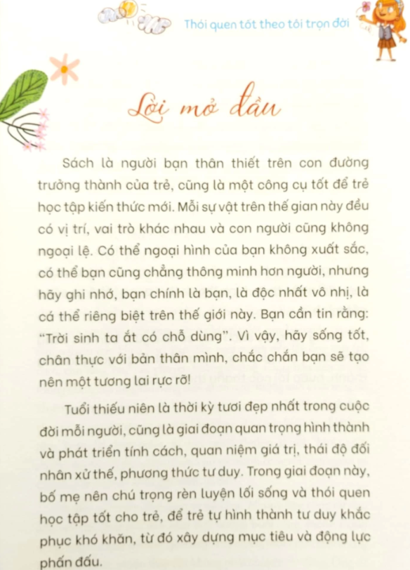 Sách Nhật ký trưởng thành của đứa trẻ ngoan - Thói quen tốt theo tôi trọn đời (Tái bản)