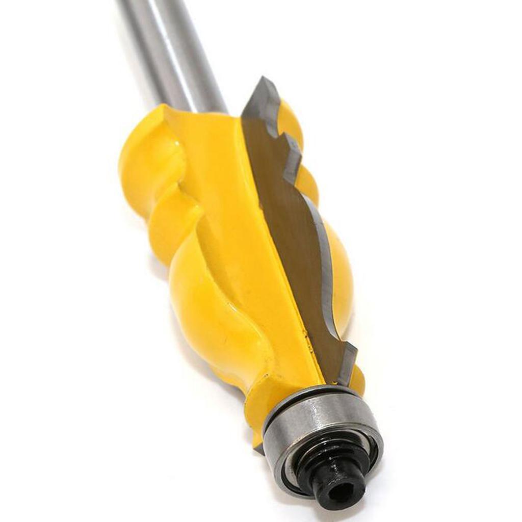 Mortise Template Flush Trim Router Bit Milling Cutter 8mm Shank Woodworking DIY Tools