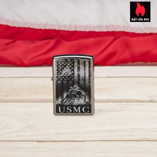 Bật Lửa Zippo 49316 – Zippo U.S. Marine Corps. Street Chrome