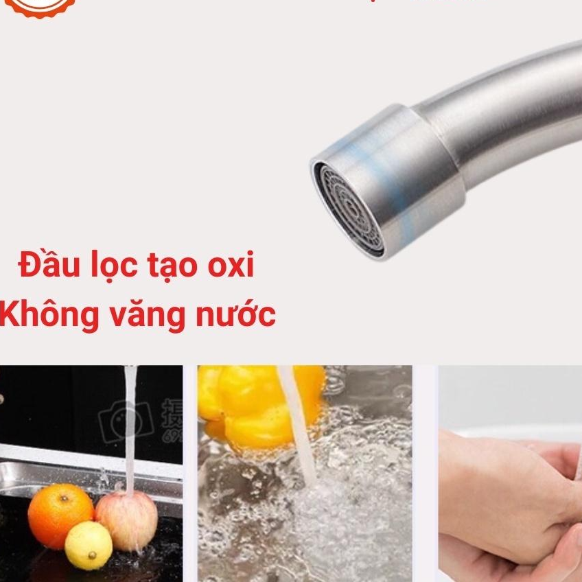 Vòi rửa chén lạnh inox sus 304 cao cấp /
