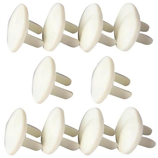 Bộ 10 nút che ổ cắm điện 2 chân an toàn cho bé yêu
