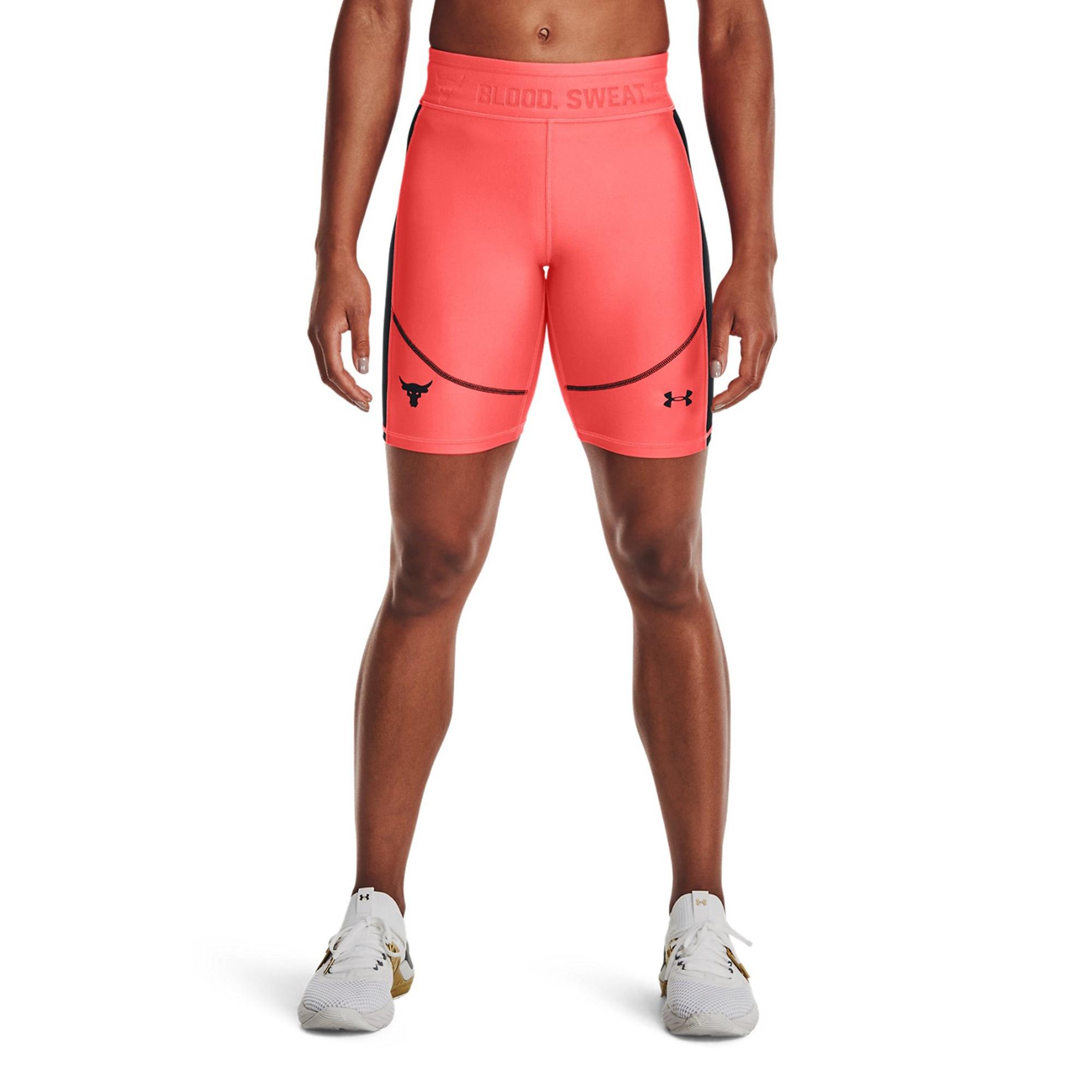 Quần legging thể thao nữ Under Armour Project Rock HeatGear - 1366005-690