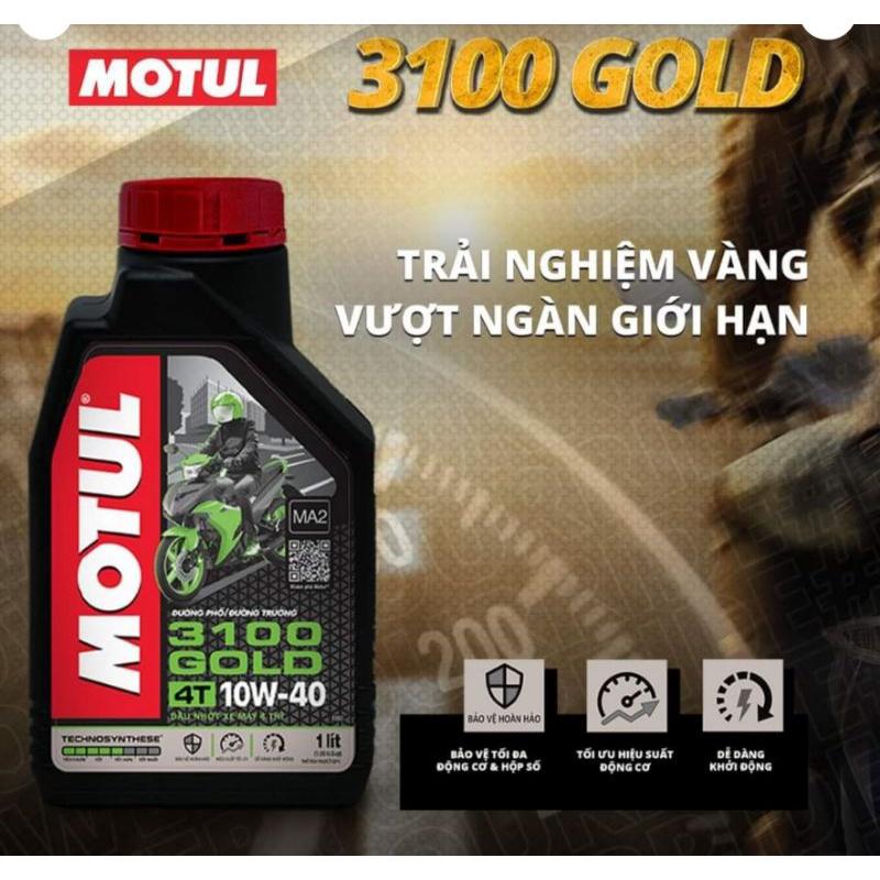 Nhớt motul 3100 xe số 1000ml 1 lít , dầu nhớt xe số motul 3100 1lít