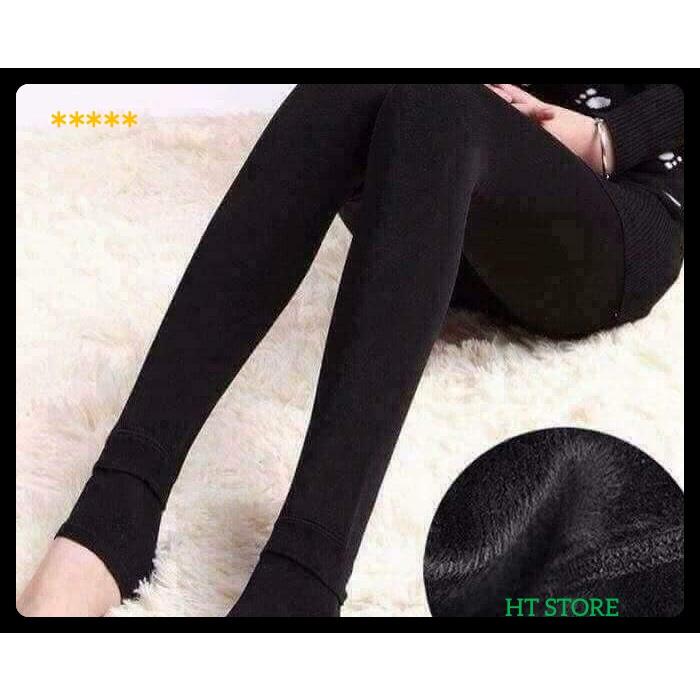 №Quần tất lót lông nữ giữ nhiệt, Legging Siêu Ấm Giá Tốt Freesize từ 65KG Đổ Lại HTSTORE