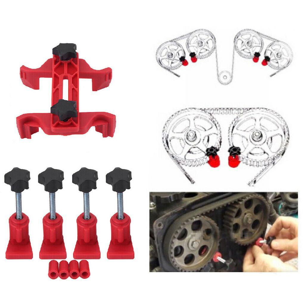 5 Camshaft Engine Timing Tool Sprocket Gear Fixed Kit Universal