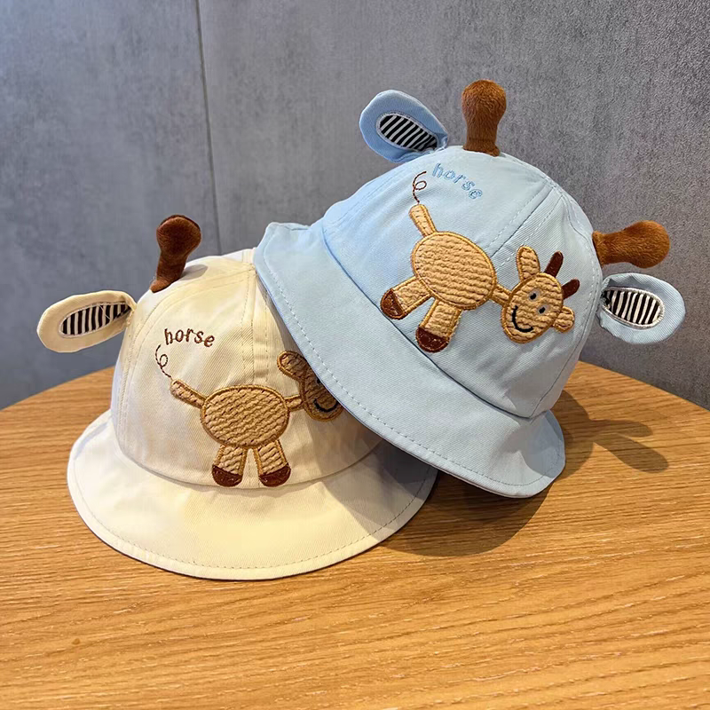 [HATKID] Mũ hoạt hình chú dê con vành trẻ em dễ thương êm nhẹ thoáng mát hút mồ hôi mang đi chơi học NaHi ngochieu1111