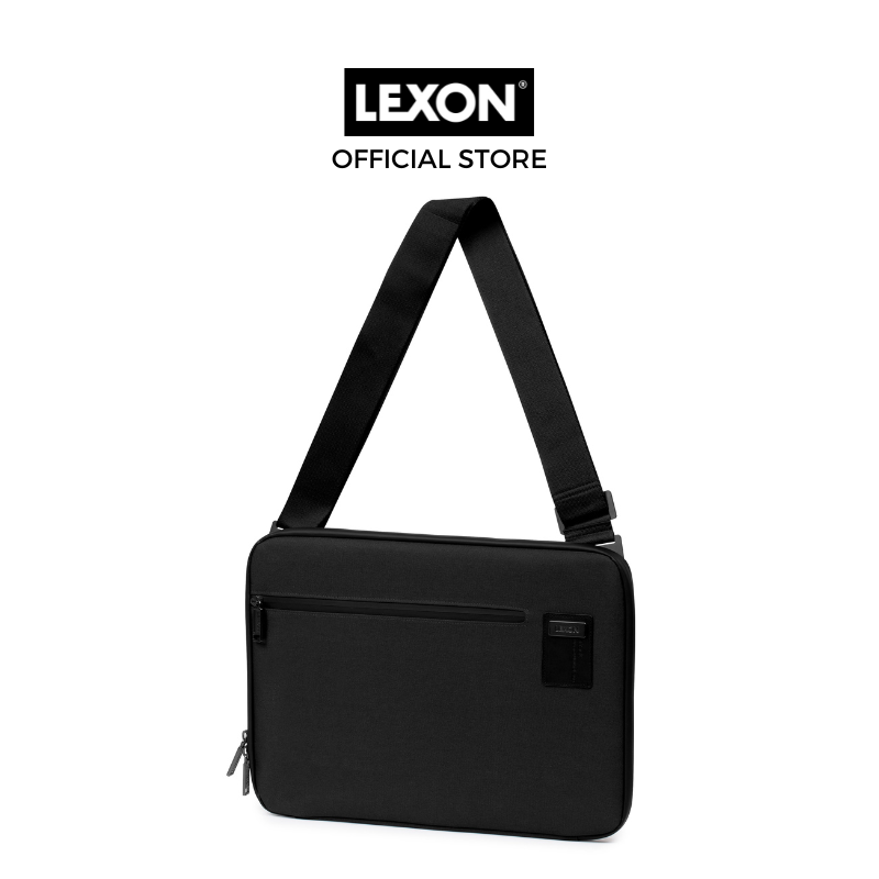 Túi đựng laptop đeo chéo LEXON size 15inch - TRACK+ LAPTOP BRIEF - Hàng chính hãng