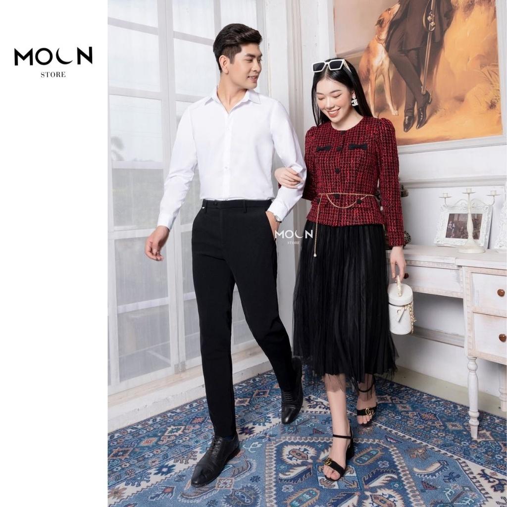 Chân váy xếp ly Freesize hàng thiết kế thời trang công sở nữ dễ phối đồ MCV328 MOON STORE