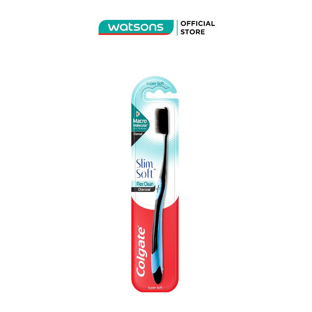 Bàn Chải Đánh Răng Colgate SlimSoft Flex Clean Charcoal