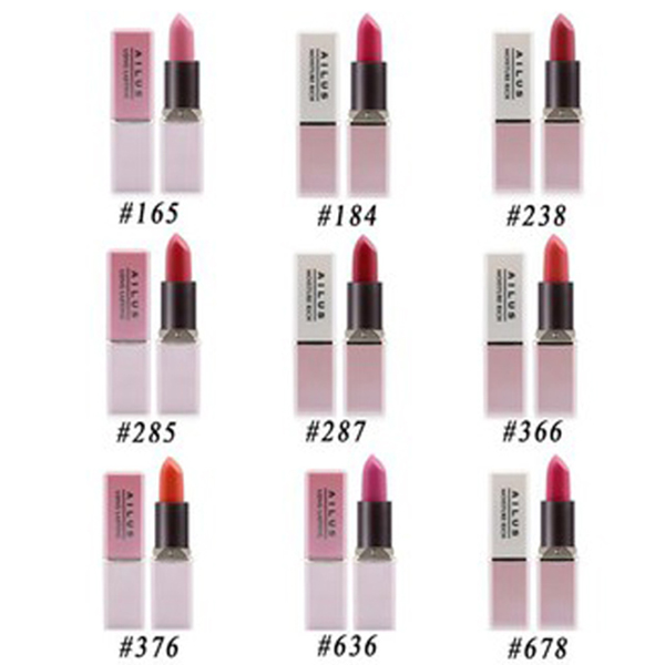 Son thỏi mềm môi Naris Ailus Smooth Lipstick Moisture Rich Nhật Bản 3.7g (#283 Red Beige) + Móc khóa