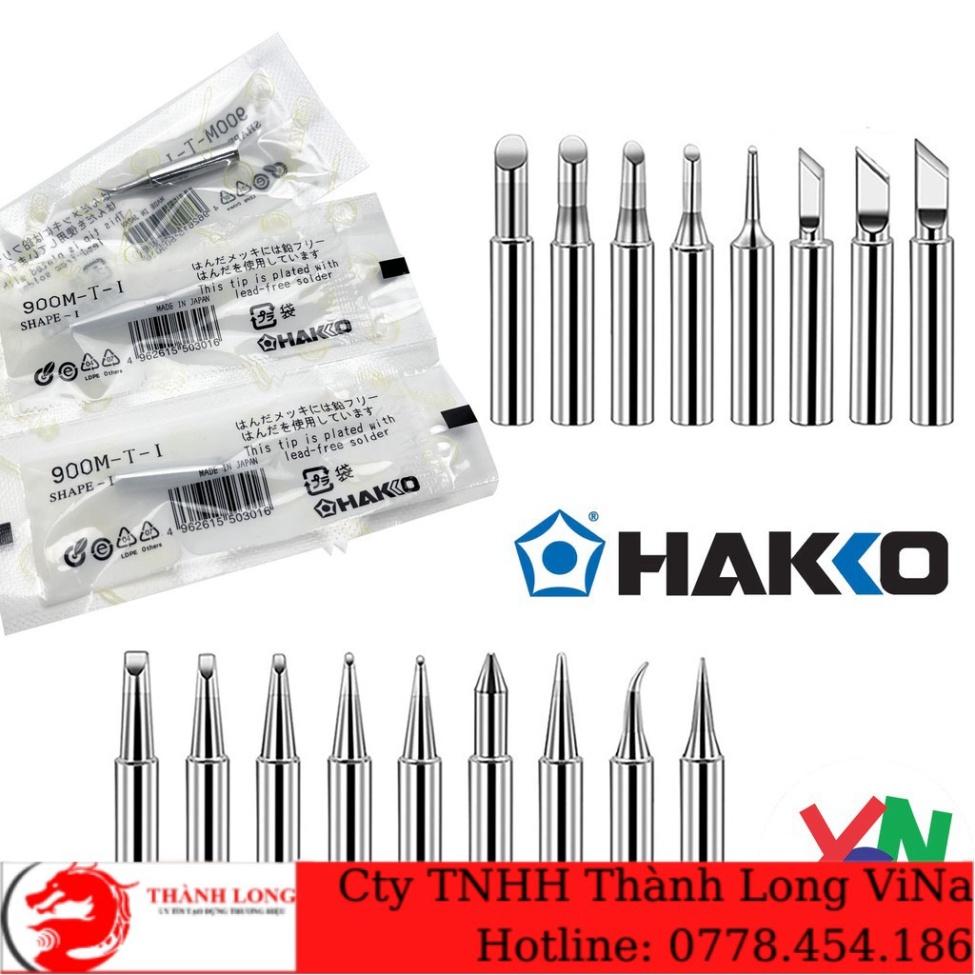 Đầu mỏ hàn Hakko 936, Mũi hàn 900M-T-K, 900M-T-B, 900M-T-I