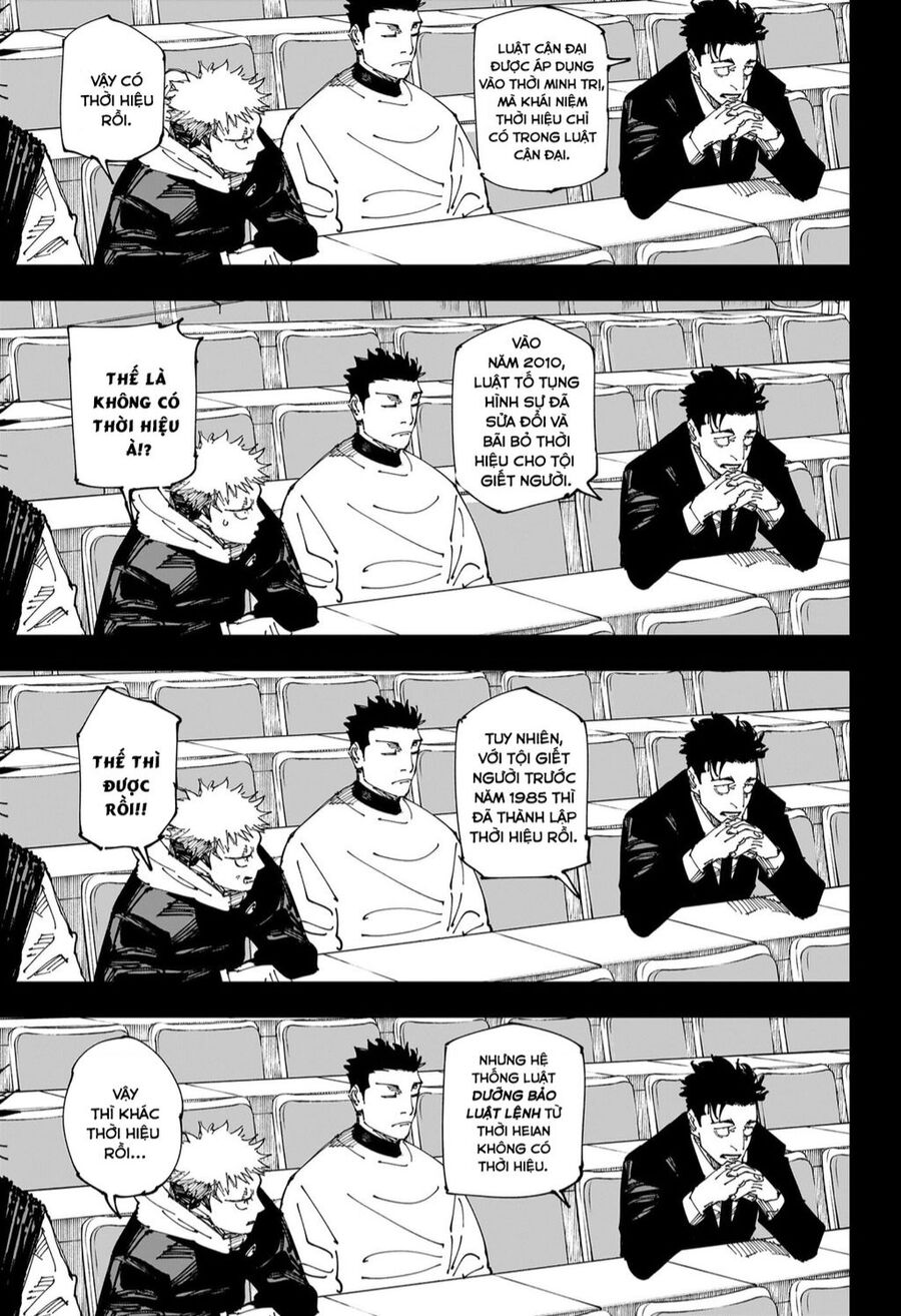 jujutsu kaisen - chú thuật hồi chiến chapter 244 11