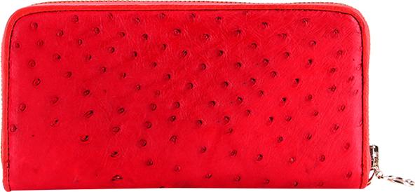 Ví Nữ Da Đà Điểu 1 Khóa Vip Huy Hoàng HT3433 (19 x 10.5 cm) - Đỏ