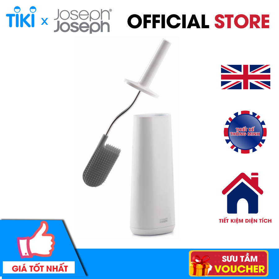 Đồ cọ toilet Joseph Joseph (trắng) - 002485