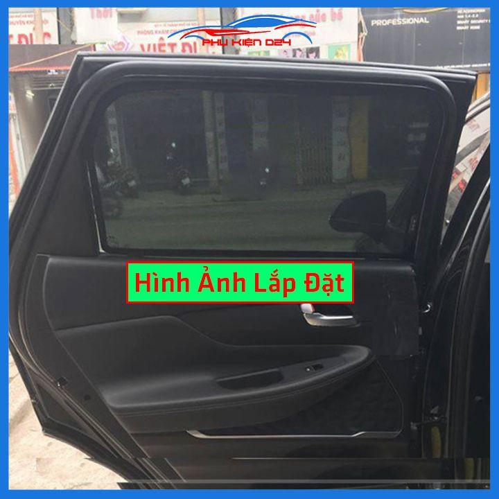 Bộ 4 rèm chắn nắng nam châm Attrage khung cố định chống tia UV
