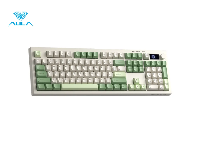 Bàn phím giả cơ Gaming không dây AULA S102 PRO 3 MODE - Hàng Chính Hãng