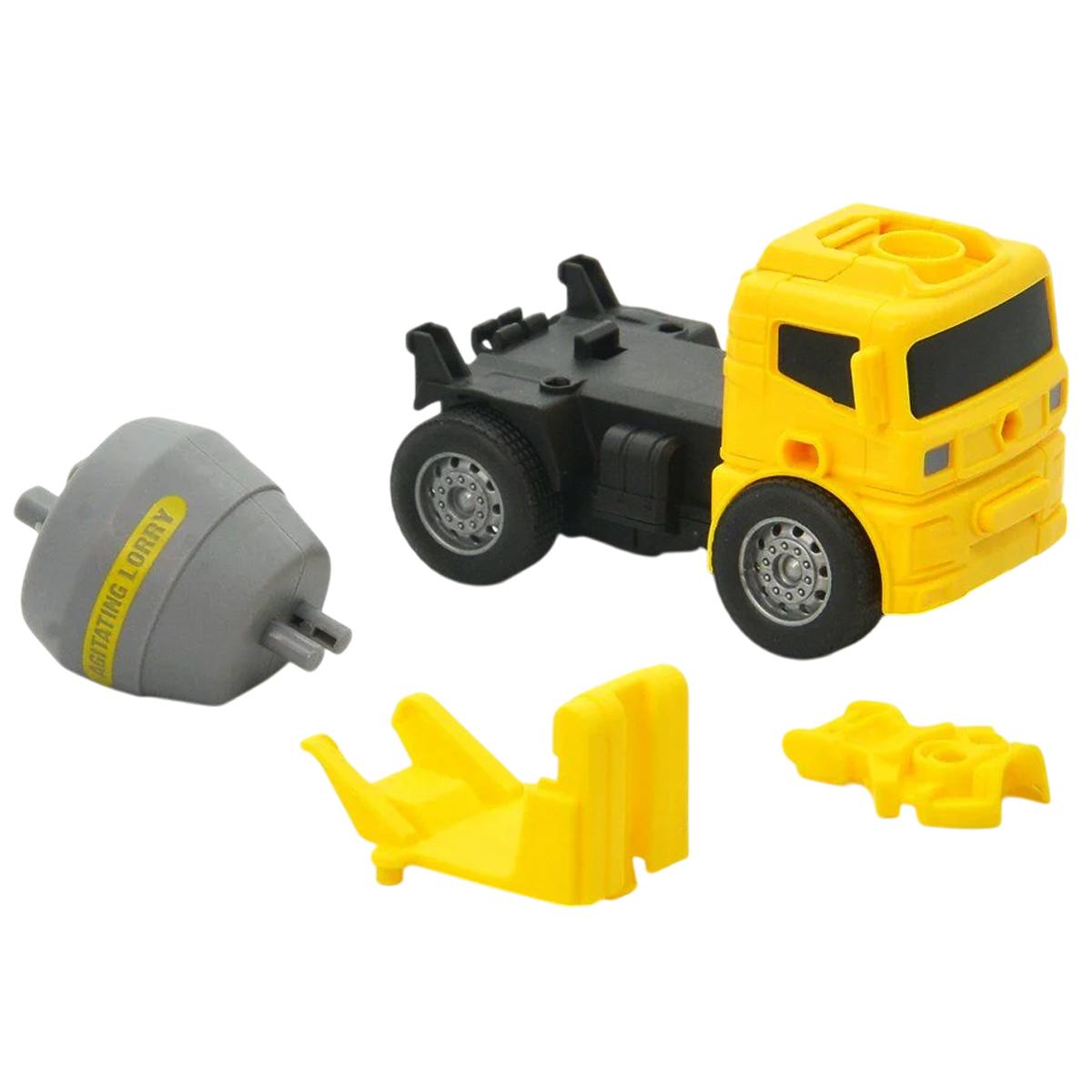 Đồ Chơi Robot Biến Hình - Xe Trộn Bê Tông - Cresta DK81361