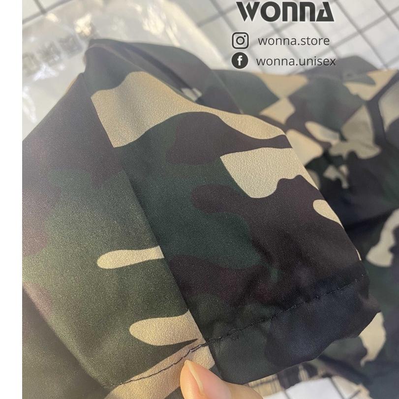 (CÓ VIDEO) Quần jogger camo rằn ri nam nữ ống rút box pant túi hộp dây rút nhiều túi unisex street style Hàn