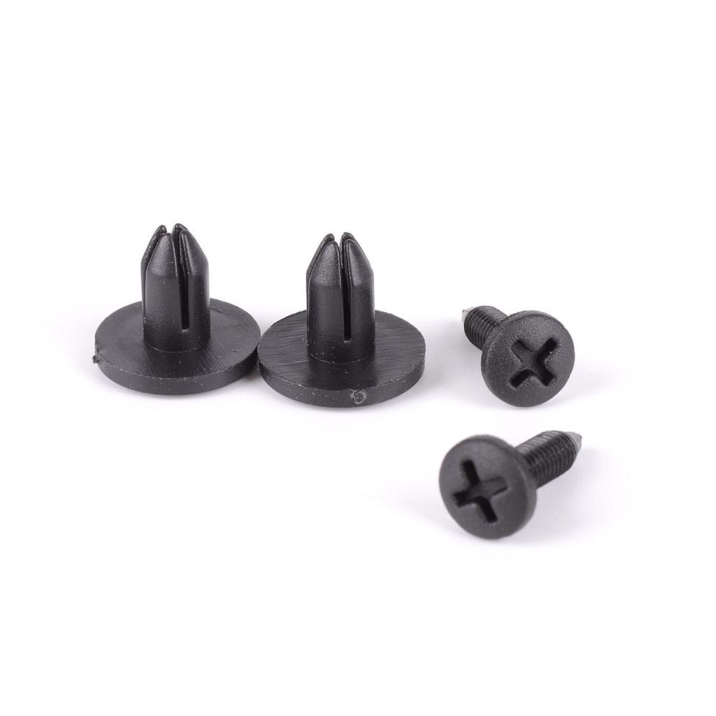 50pcs Plastic Panel Rivets Retainer Clips 1/4'' 6mm Diameter