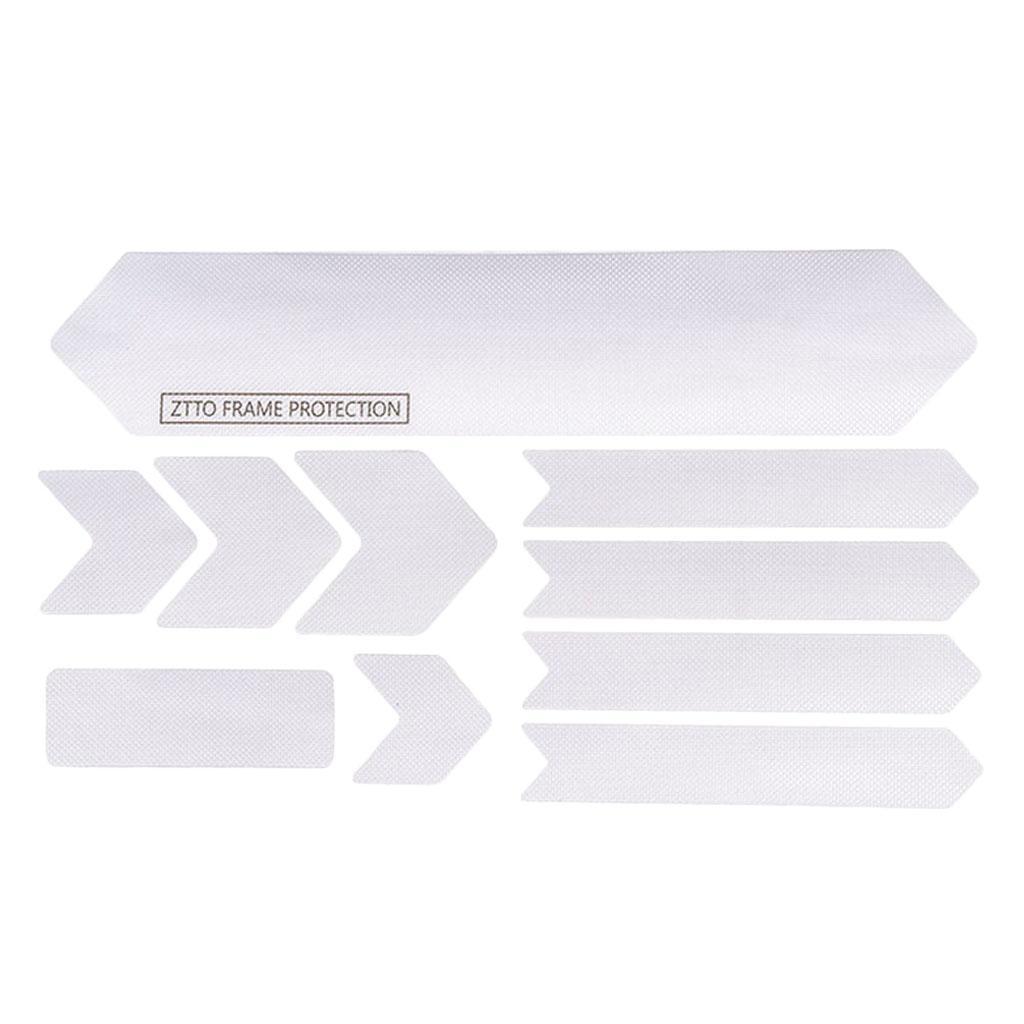 2x Bike Chain Stay & Frame Anti-Scratch Protector Protective Sticker