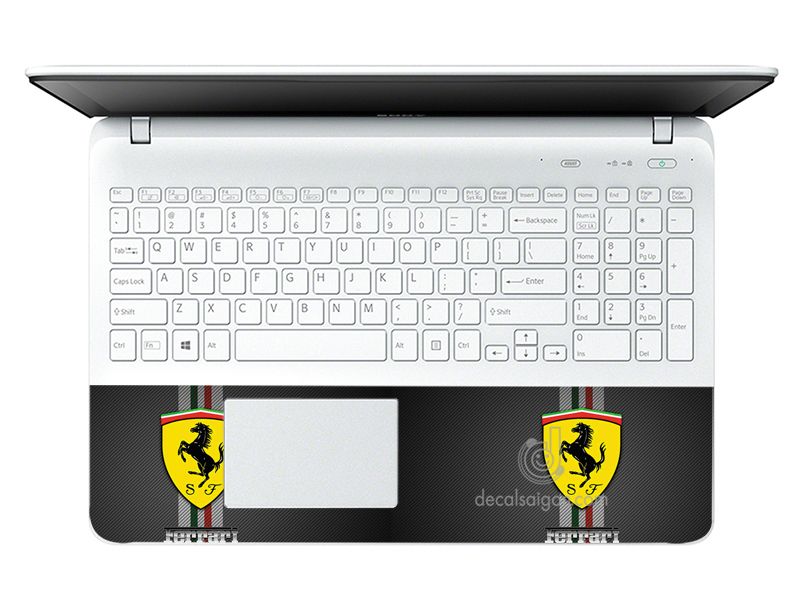 Mẫu Dán Laptop Logo LTLG-25 cỡ 13 inch