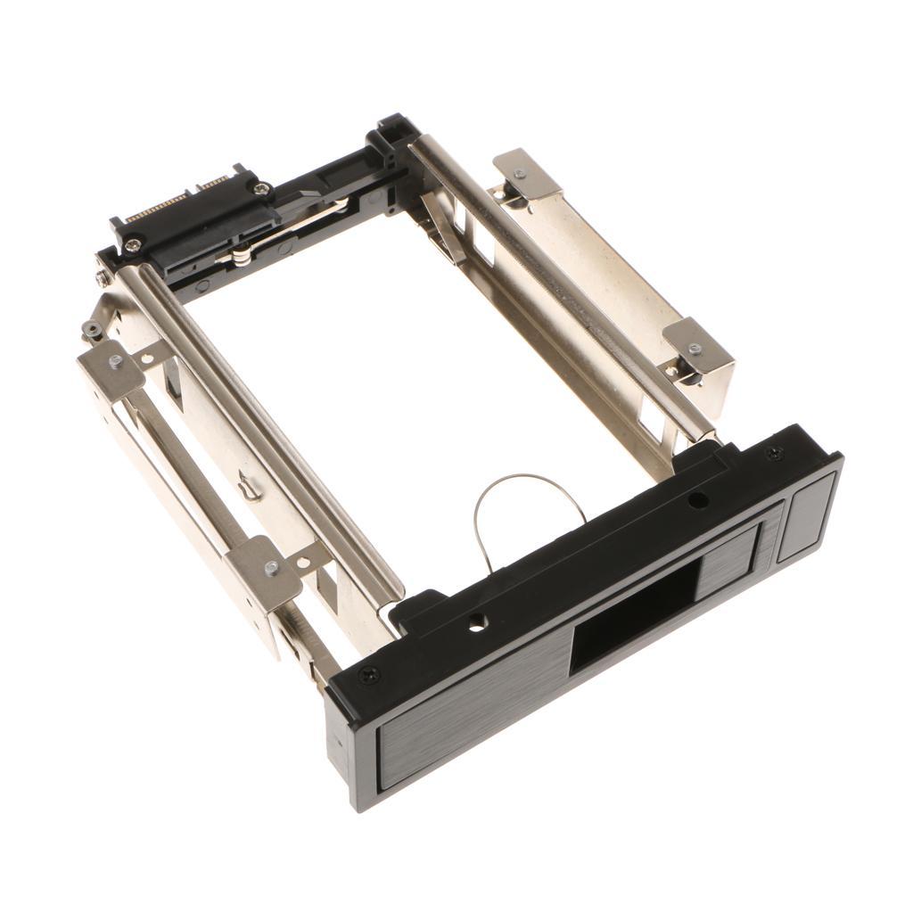 Single Bay Internal SATA Tray-Less Hot Swap Mobile Rack for 3.5” SSD/HDD