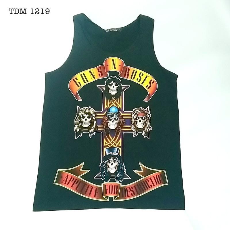 Áo Rock: áo Tanktop Guns N' Roses TDM 1219