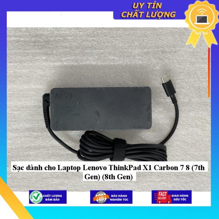 Sạc dùng cho Laptop Lenovo ThinkPad X1 Carbon 7 8 - Hàng Nhập Khẩu New Seal