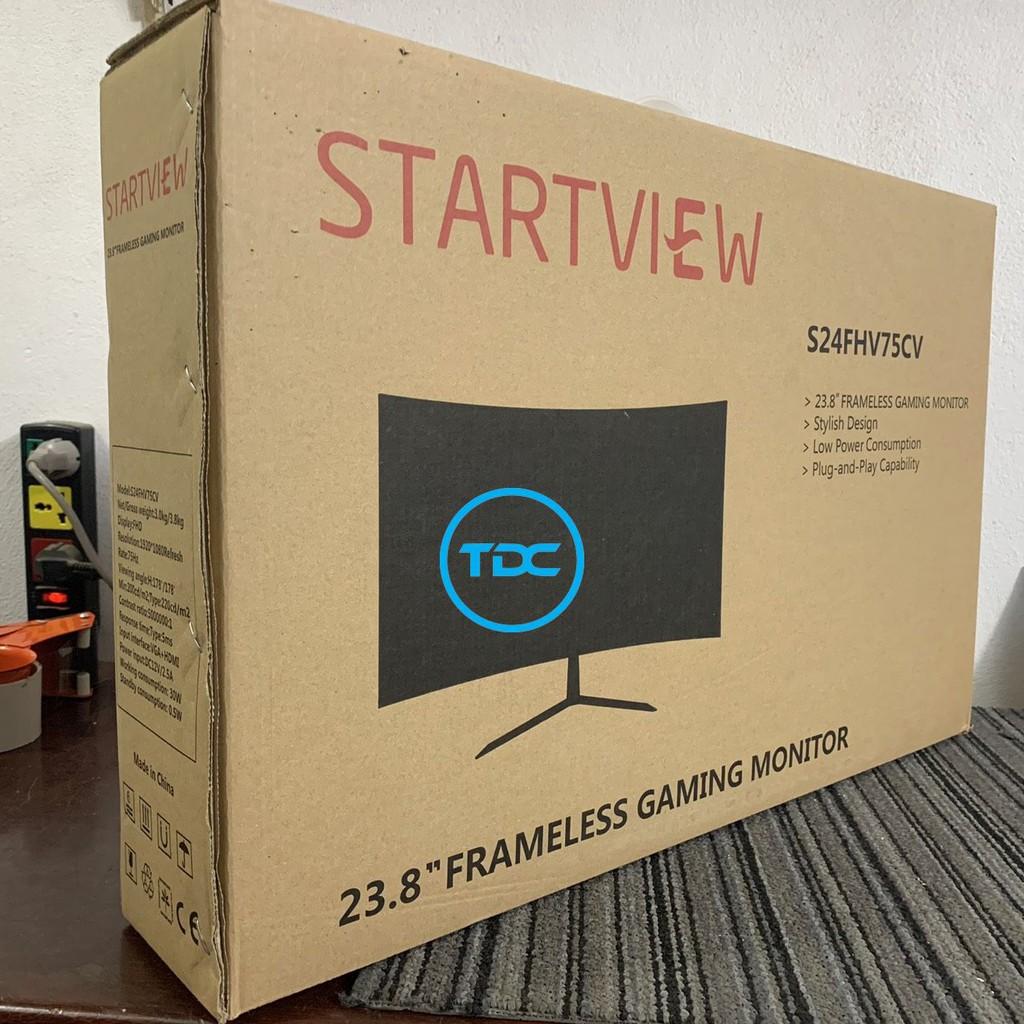 Màn hình Gaming Startview 24FHV 75Hz Full viền cong - Hàng chính hãng.