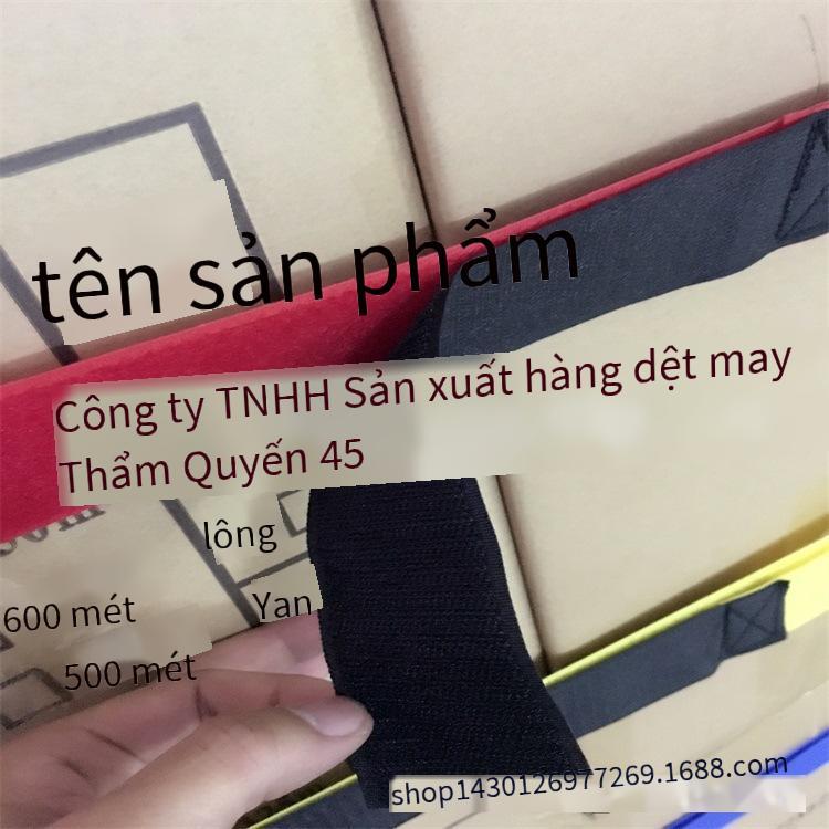 Tốt Nhất Đen Velcro Thẻ Ban Dây Đeo Quan Hệ Velcro Velcro May Velcro Hàng Hóa Kèm Khay Cố Định Băng