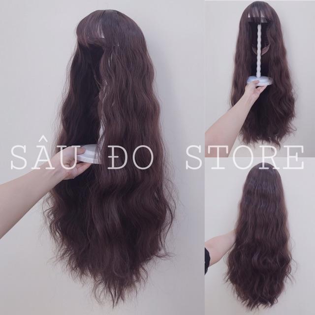 HÌNH THẬT, CLIP THẬT BỘ NGUYÊN ĐẦU L05 SÓNG XÙ CAO CẤP TẶNG LƯỚI TRÙM VÀ XỊT DƯỠNG TÓC