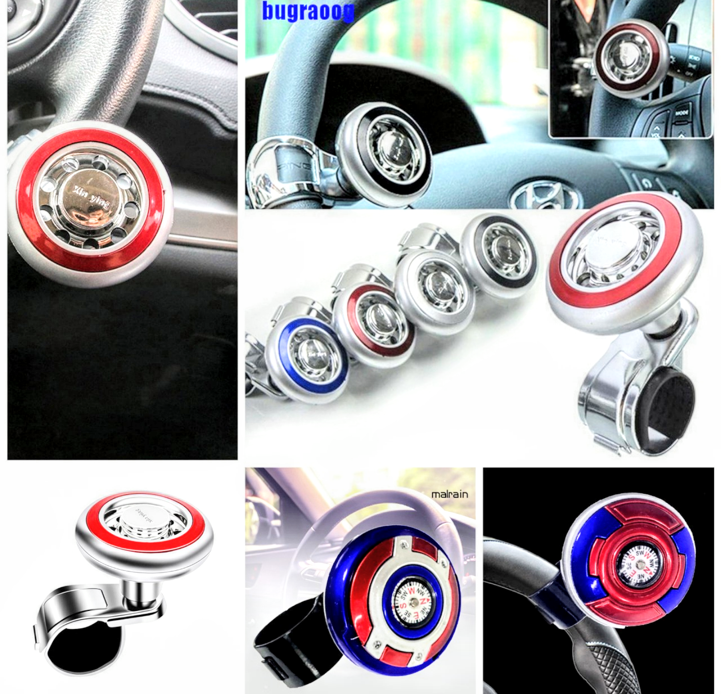 1 TAY CẦM HỔ TRỢ XOAY VÔ LĂNG TAY LÁI XE HƠI ÔTÔ XE NÂNG MÁY KÉO XE ĐIỆN LOẠI ĐẸP CHUẨN CHẤT LƯỢNG