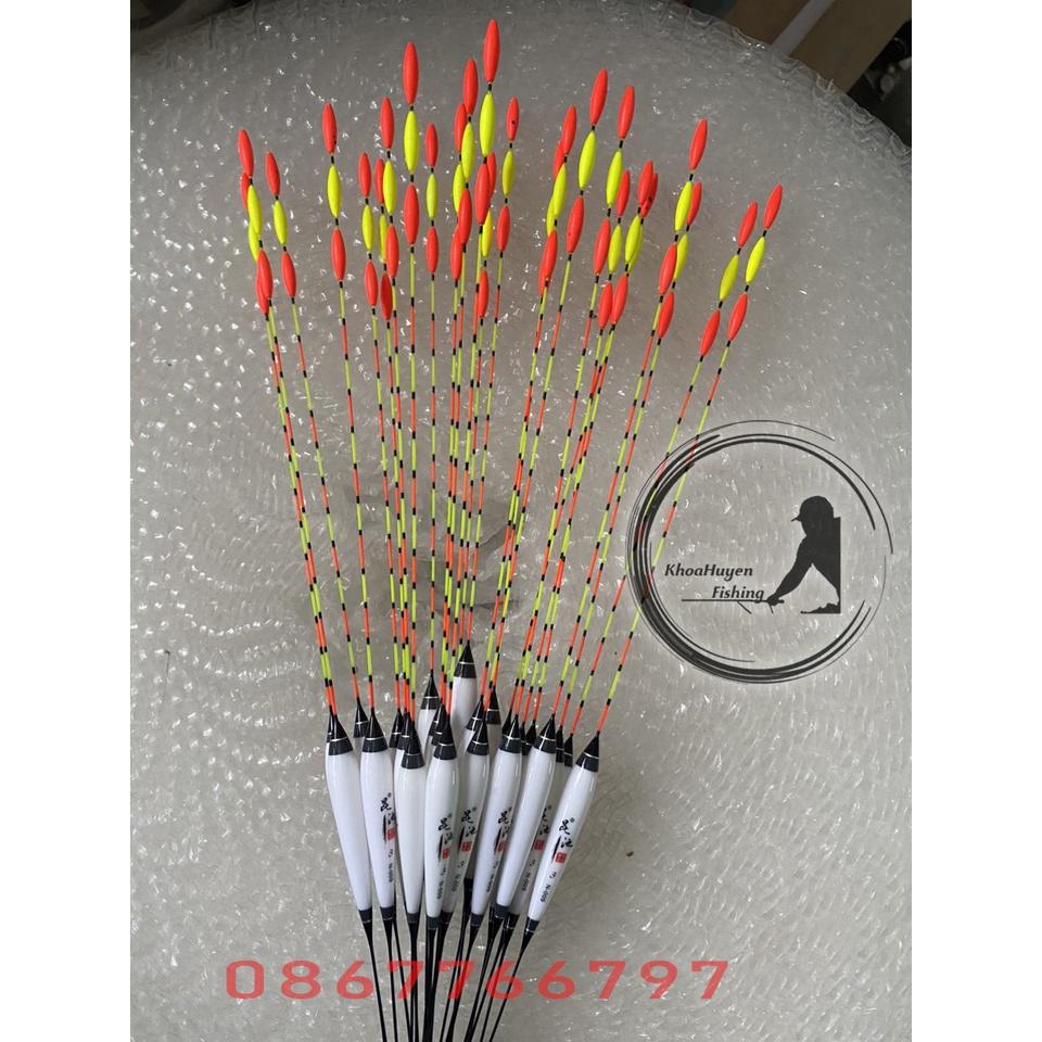 Combo 3 Quả Phao câu đài, câu đơn tăm to dễ nhìn, Phao Tăm To Sáng Câu Cá Siêu Nhạy - KhoaHuyen Fishing