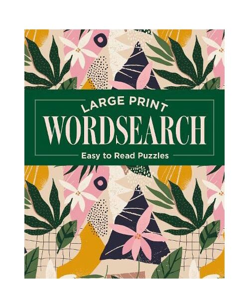 Large Print Wordsearch by Eric Saunders
