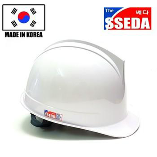 Mũ bảo hộ SSEDA Hàn Quốc nhựa ABS chịu va đập mạnh SAHM-1702 màu trằng
