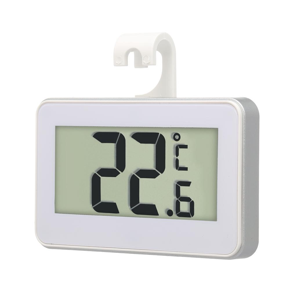 Nhiệt kế Kỹ thuật số LCD Tủ lạnh, tủ đông cảnh báo băng