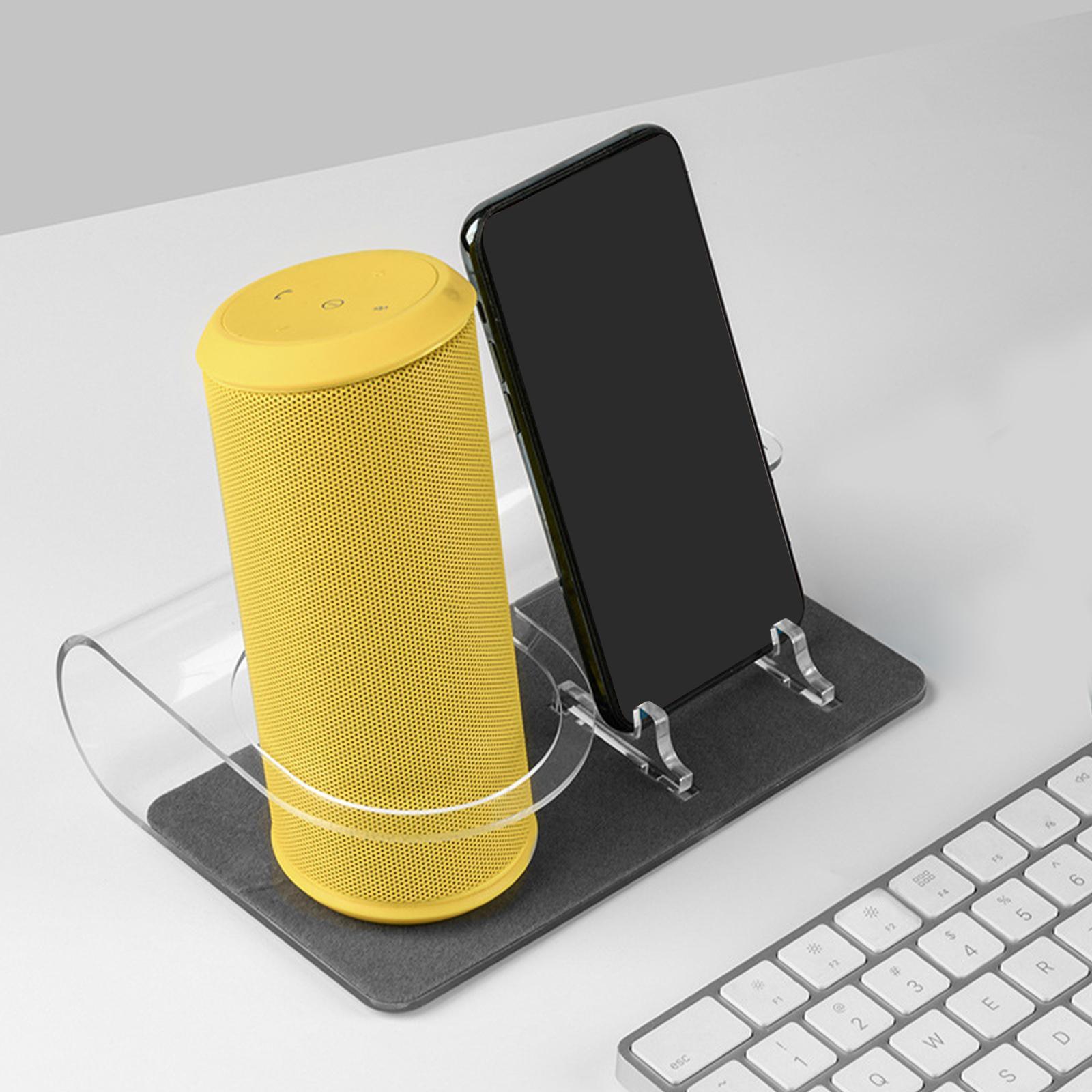 Acrylic Smart Speaker Stand Holder Decoration Clear Audio Bracket for for Flip5/6