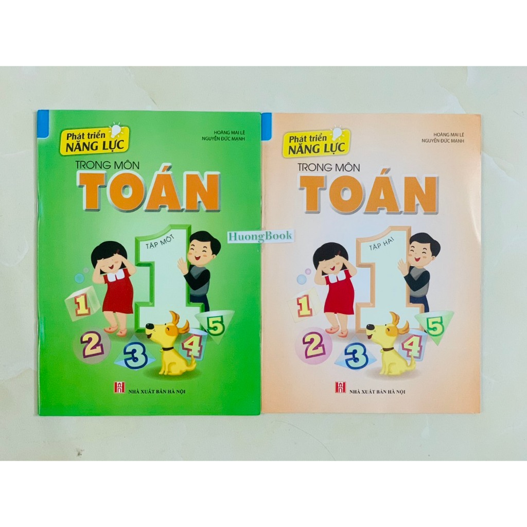 Sách - Combo Phát triển năng lực trong môn Toán 1 (Tập 1 + Tập 2) (BT)