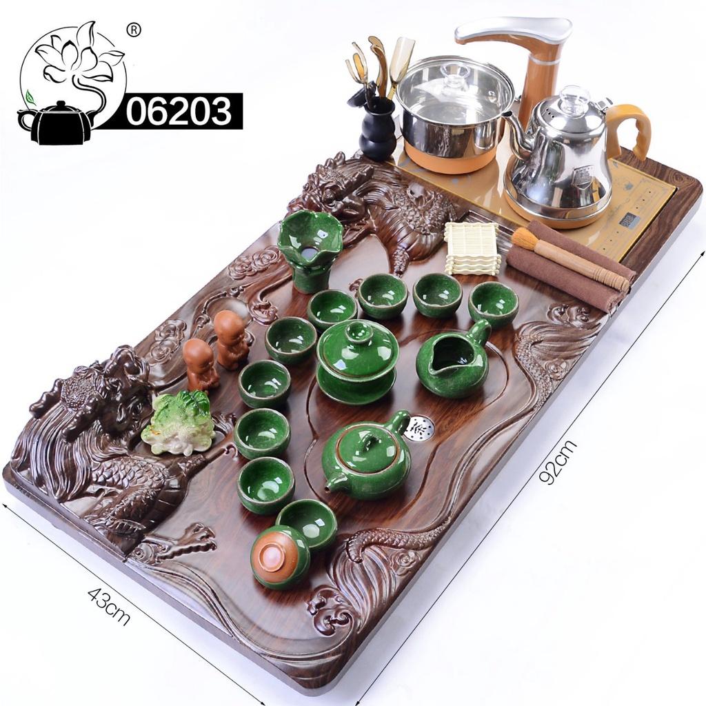 Bàn trà điện mã 062 - bàn trà điện thông minh đa năng - bảo hành 12 tháng - làm quà tặng, quà biếu lịch sự, sang trọng, ý nghĩa.
