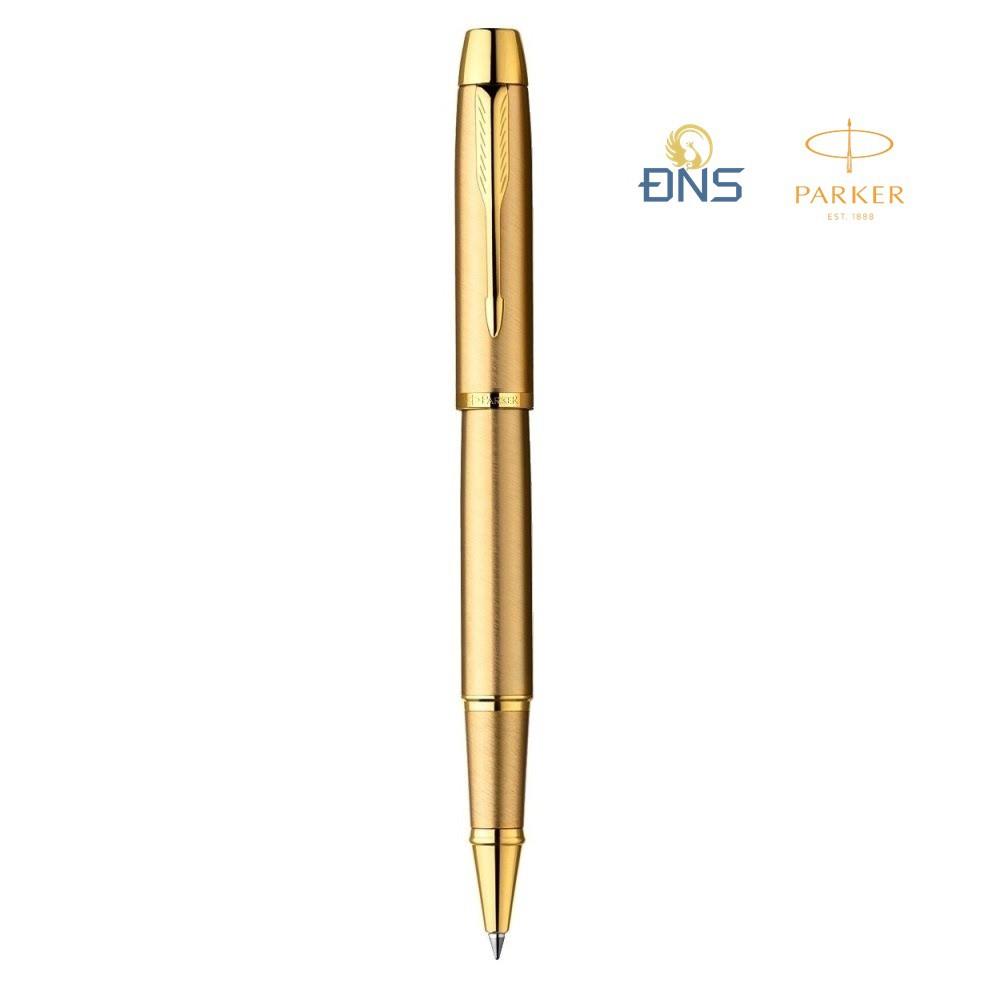 Bút Bi, Bút Ký PARKER GOLD Cao Cấp- MÓN QUÀ Ý NGHĨA - Miễn Phí Khắc Chữ, Logo & Tặng kèm Ngòi Ký 5.0