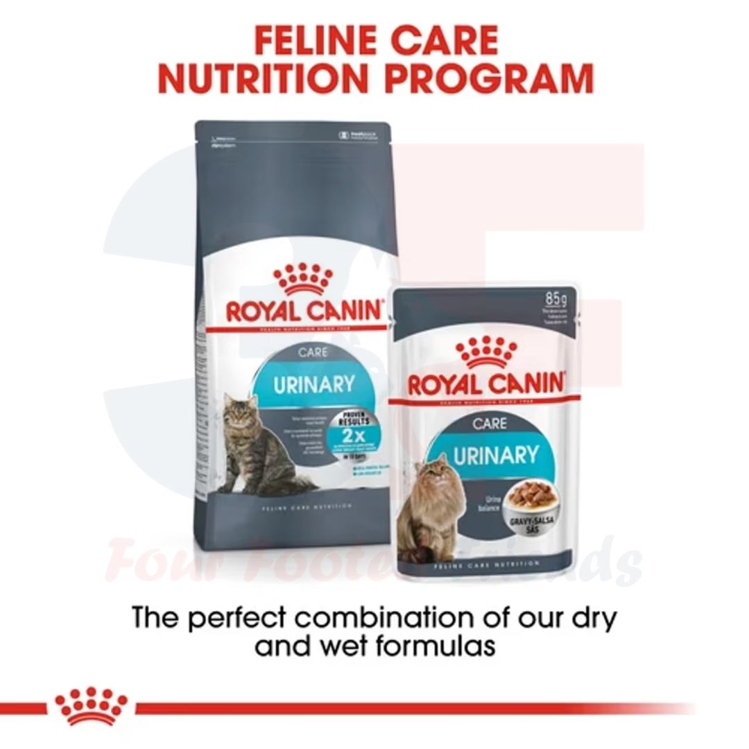 Pate Thức Ăn Ướt Royal Canin Urinary Dành Cho Mèo Bệnh Sỏi Thận Dạng Sốt - Gói 85gr